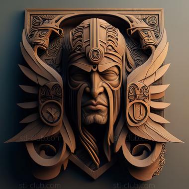 3D модель Игра Святые Стражи Анкоры (STL)